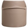 Пуф Bruno букле/иск.кожа бежевый Orso BEG+Enzo260 50*50*51см (TT-00015149)