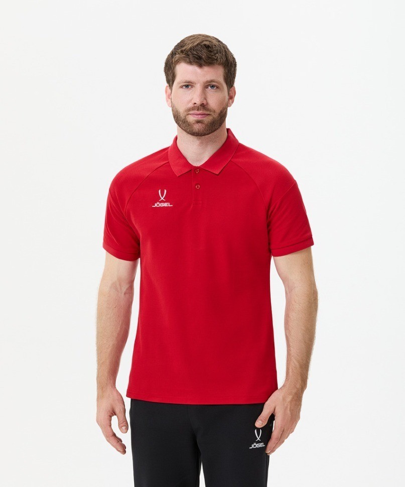 Поло JOGEL ESSENTIAL CVC Polo CZ, красный (2118634)