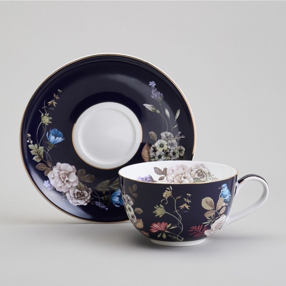 Чайный набор lefard "кобальт" на 2 пер. 4 пр. 300 мл (86-2504-1)