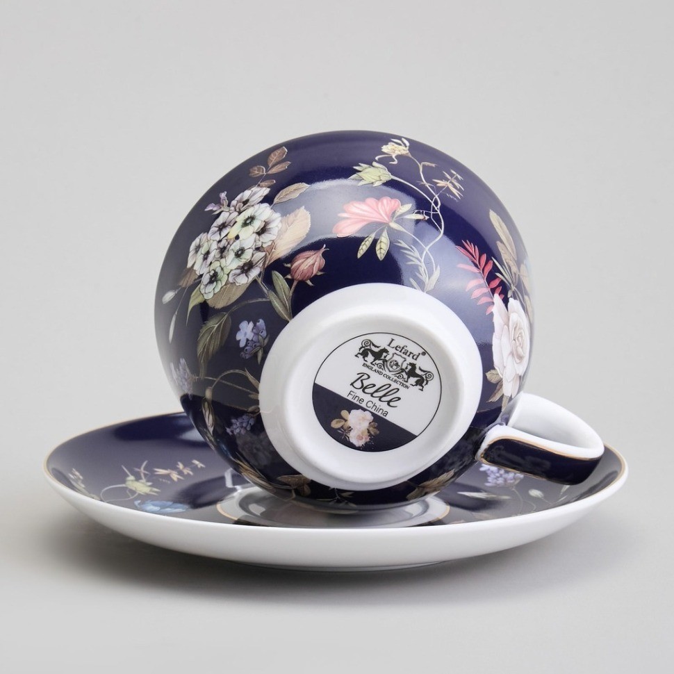 Чайный набор lefard "кобальт" на 2 пер. 4 пр. 300 мл (86-2504-1)