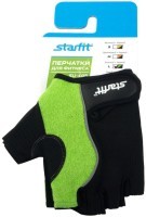 Перчатки для фитнеса SU-108, зеленый/черный (155324)