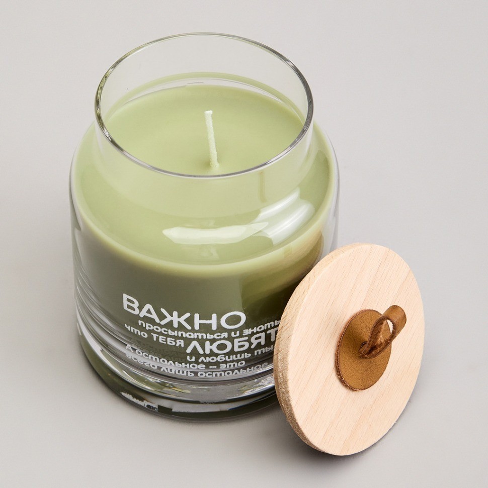 Свеча в баночке "nature" urban bamboo 8,5*10 см мал.= 6шт. Lefard (605-112)