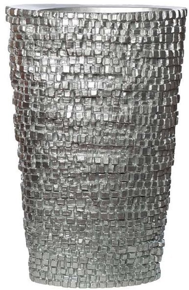 Кашпо 40*20*60см цвет серебро (00002973)