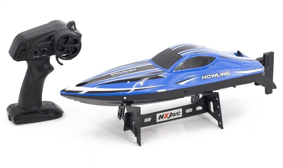 Радиоуправляемый катер Chasing Waves с сумкой (41 см, 35 км/ч) (HJ818-BLUE-BAG)
