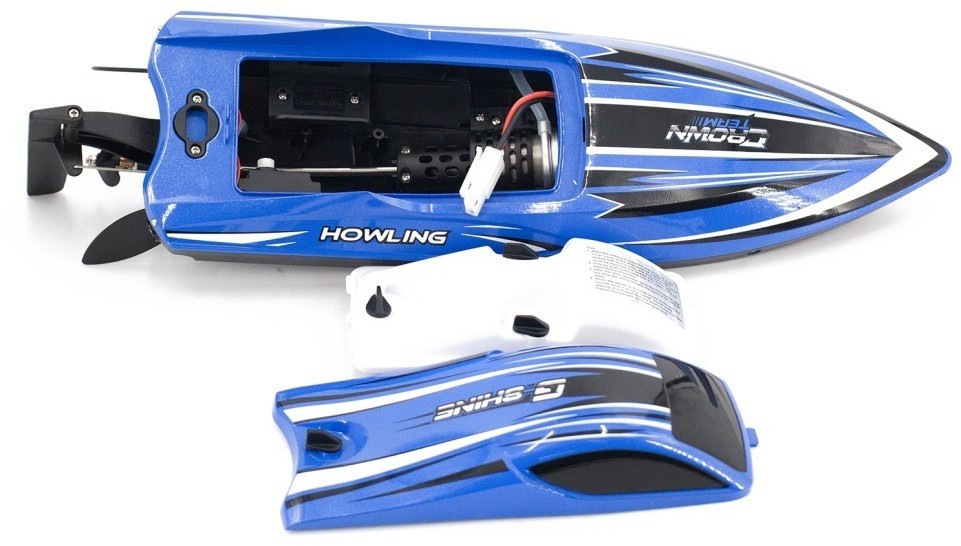 Радиоуправляемый катер Chasing Waves с сумкой (41 см, 35 км/ч) (HJ818-BLUE-BAG)