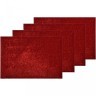 Набор подстановочных салфеток "феерия" рубин двухслойная 42*29 см, 4 шт Lefard (771-339)
