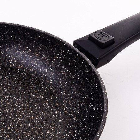 Сковорода с крышкой 24 см со съемной ручкой (3024-1)