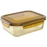 Контейнер для хранения и переноски продуктов 1040 мл янтарного цвета (76235)