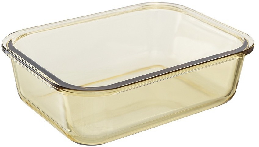 Контейнер для хранения и переноски продуктов 1040 мл янтарного цвета (76235)