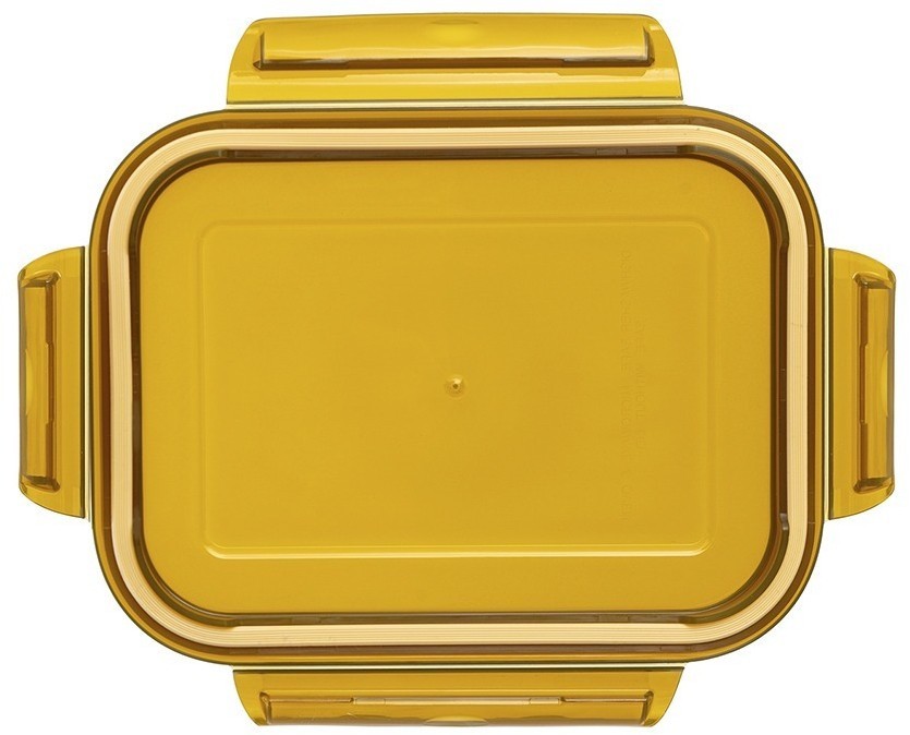 Контейнер для хранения и переноски продуктов 1040 мл янтарного цвета (76235)