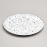 Набор тарелок обеденных bronco &quot;dreams&quot; из 24 шт. диаметр=27 см (582-123)