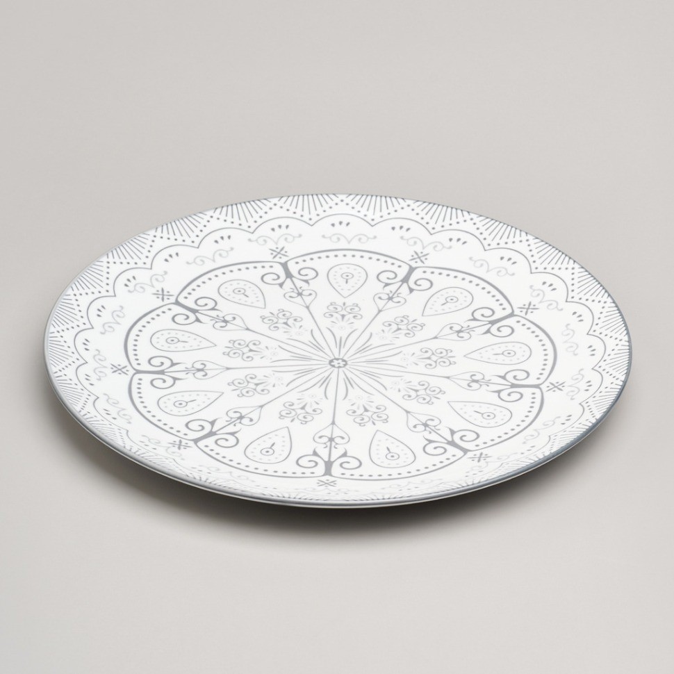 Набор тарелок обеденных bronco "dreams" из 24 шт. диаметр=27 см (582-123)