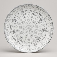 Набор тарелок обеденных bronco &quot;dreams&quot; из 24 шт. диаметр=27 см (582-123)