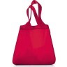 Сумка mini maxi shopper red (66093)