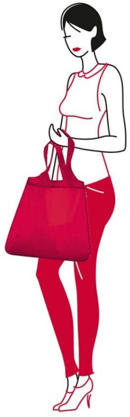 Сумка mini maxi shopper red (66093)