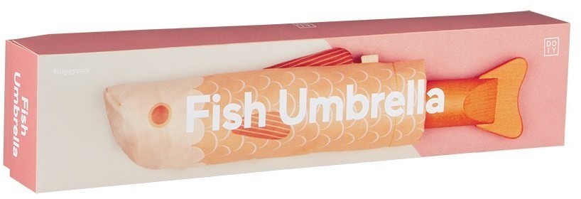 Зонт fish, оранжевый (67196)