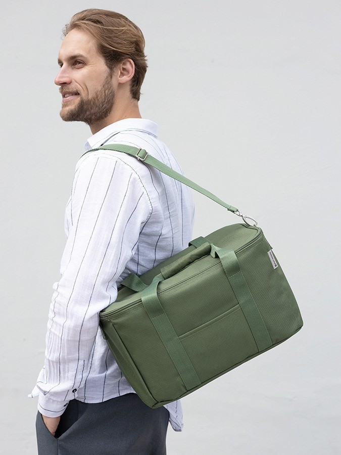 Термосумка для пикника smart picnic, l, темно-зеленая (79198)