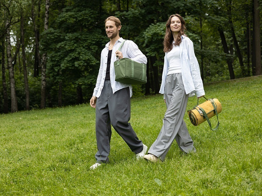 Термосумка для пикника smart picnic, l, темно-зеленая (79198)