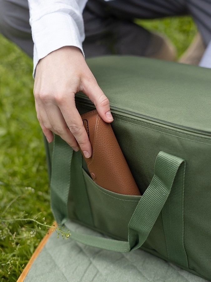 Термосумка для пикника smart picnic, l, темно-зеленая (79198)