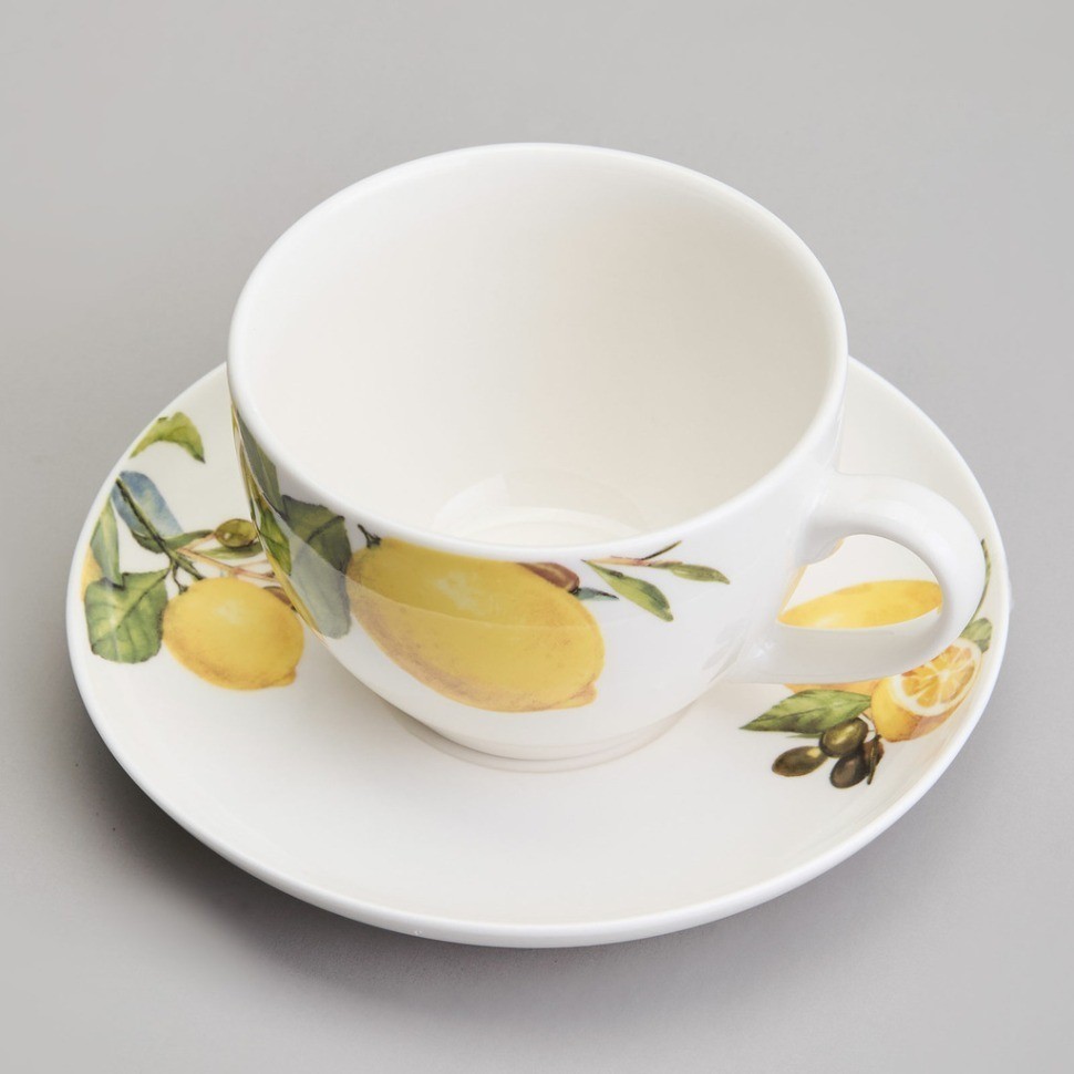 Чайный набор lefard "лемон три" на 6 пер. 12 пр. 250 мл (358-2222)