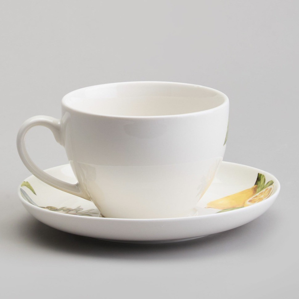 Чайный набор lefard "лемон три" на 6 пер. 12 пр. 250 мл (358-2222)