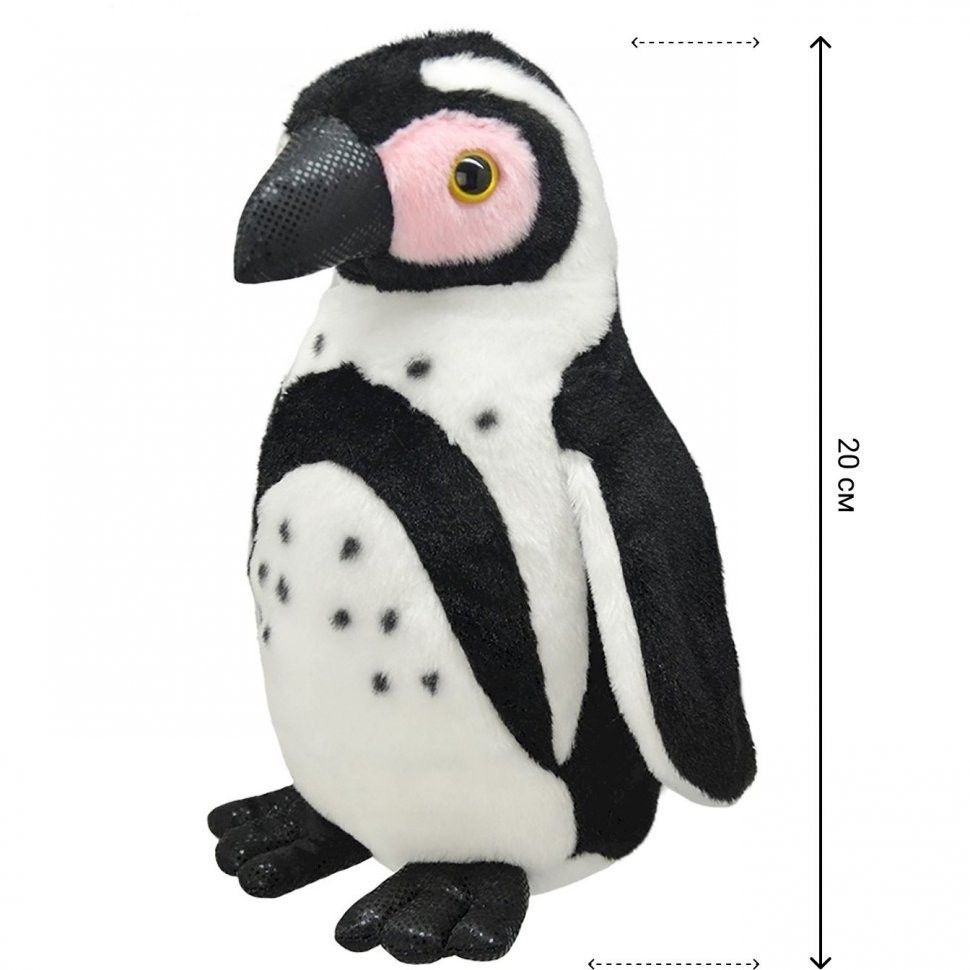 Мягкая игрушка Африканский пингвин, 20 см (K7411-PT)