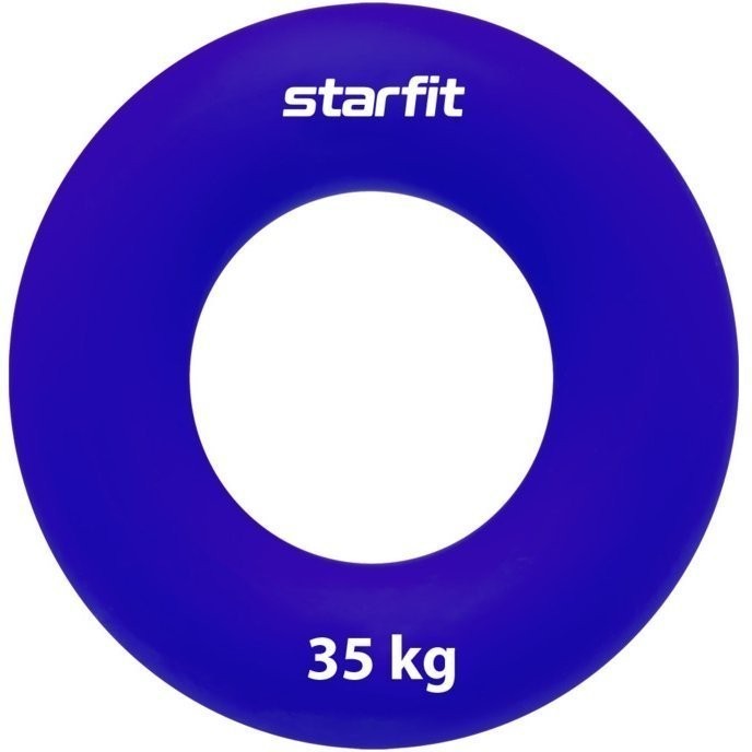 Эспандер кистевой ES-404 Кольцо, 35 кг, силикагель, темно-синий (1121043)