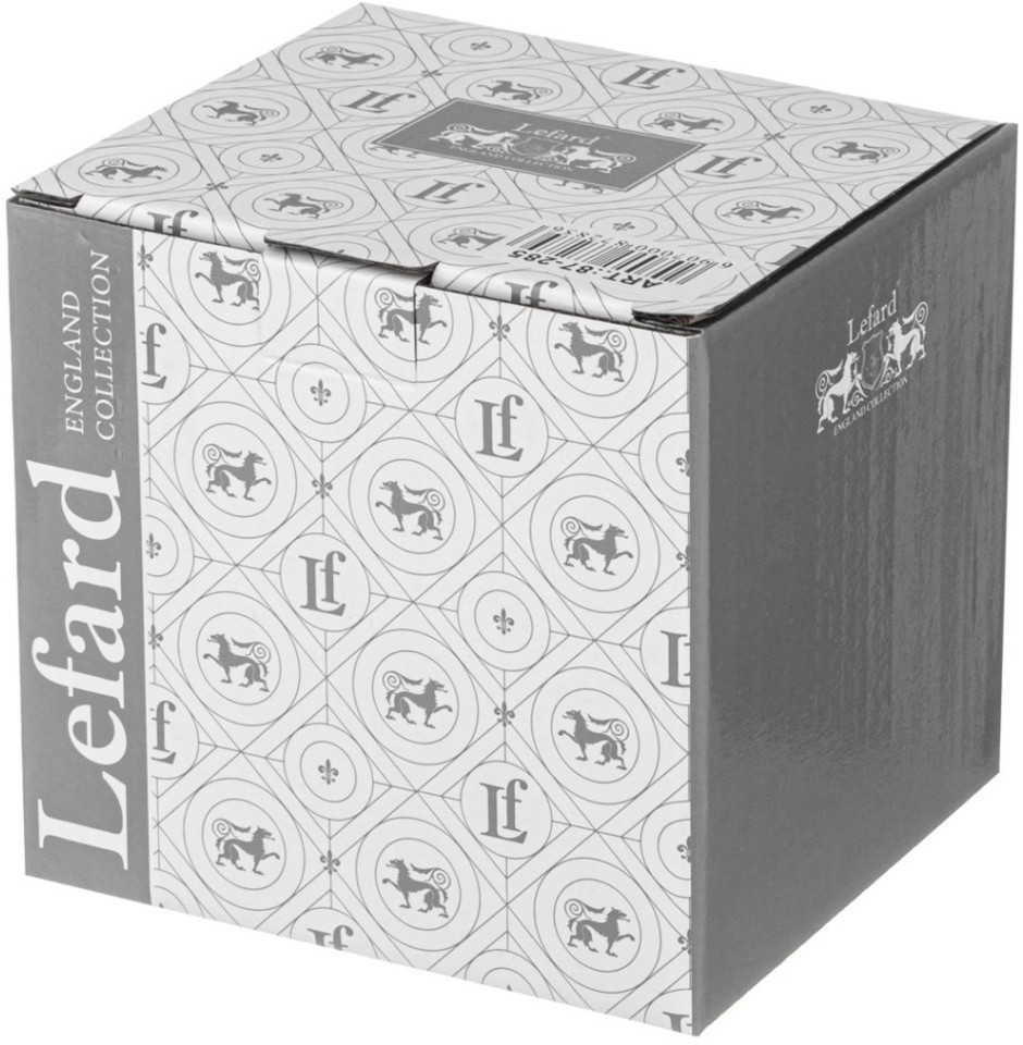 Кружка заварочная lefard dandelion с металл. ситом и фарфор. крышкой 420 мл (87-285)