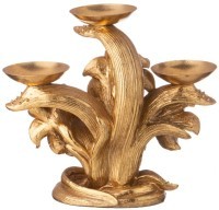 Подсвечник коллекция &quot;рококо&quot;, 26,3*12*23,3cm Lefard (504-377)