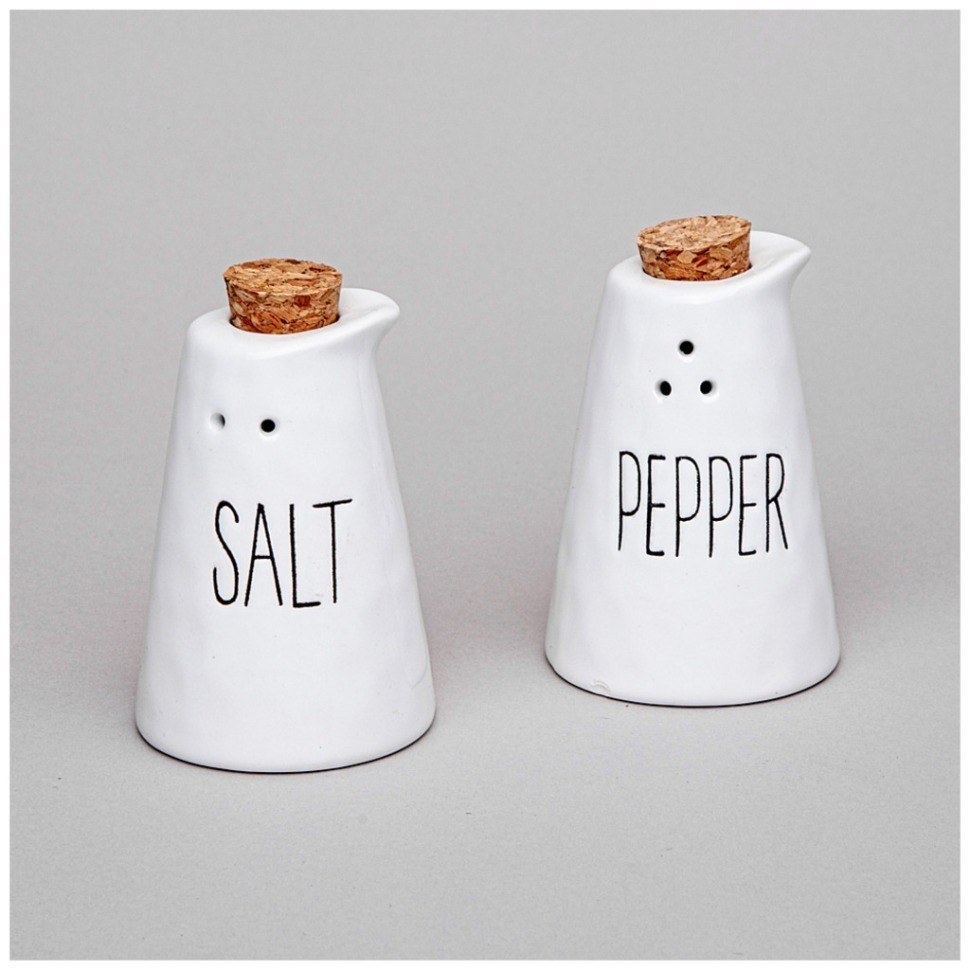 Набор для специй коллекция "kitchen" 2 пр. 6*6*9 см Lefard (157-246)