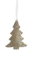 Новогодняя игрушка BL-033B, железо, grey/gold, ROOMERS FURNITURE