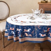 Скатерть овальная &quot;passage&quot;140х300см ,белый, 100% хлопок,твил, пропитка Lefard (850-759-42)