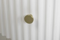 Тумбочка белая 2 ящика d51*55см (TT-00009555)