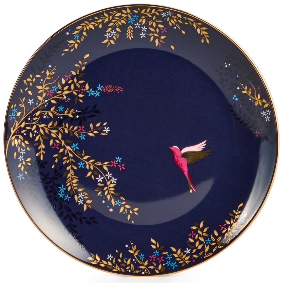 Набор тарелок закусочных lefard "golden birds" 4 шт. 20*2 см (419-152)