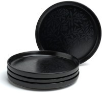 Набор тарелок закусочных bronco &quot;choice black&quot; 20,5 см 4шт (191-358-1)
