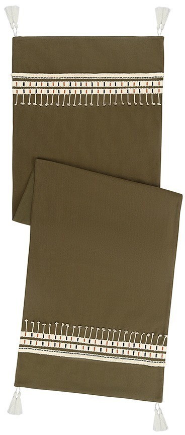 Дорожка на стол nomad grid из коллекции ethnic, 45х150 см (79770)