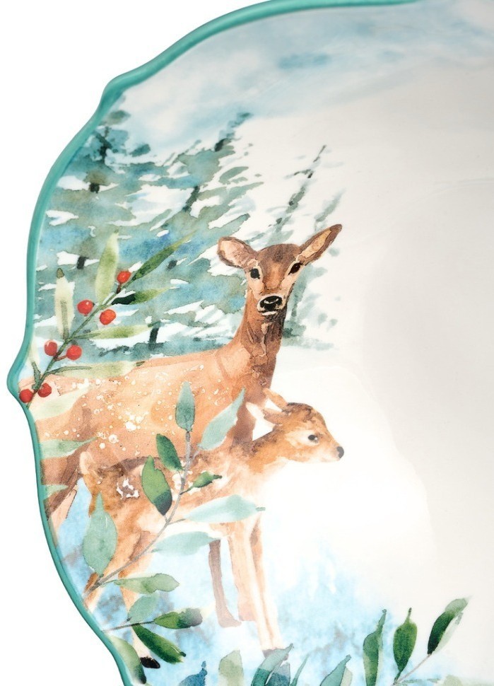 Салатник lefard "лесная сказка" 22,5*8 см 1150 мл (409-416)