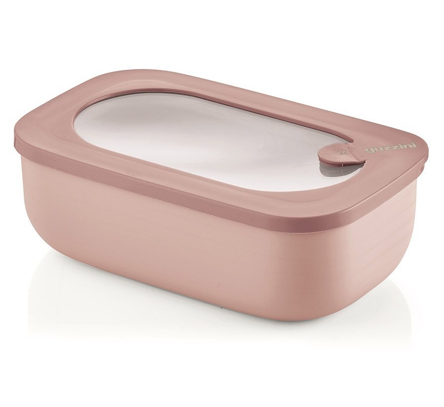 Контейнер для хранения store&more, 900 мл, розовый (75532)