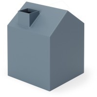 Бокс для салфеток casa, серо-голубой (78701)