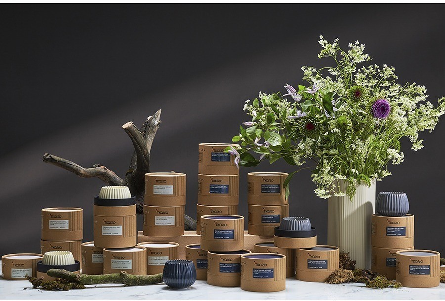 Свеча ароматическая vetiver & black cypress из коллекции edge, серый, 30 ч (75669)