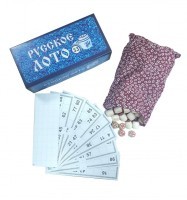 Русское Лото &quot;Хохлома&quot; в картонном боксе (31049)