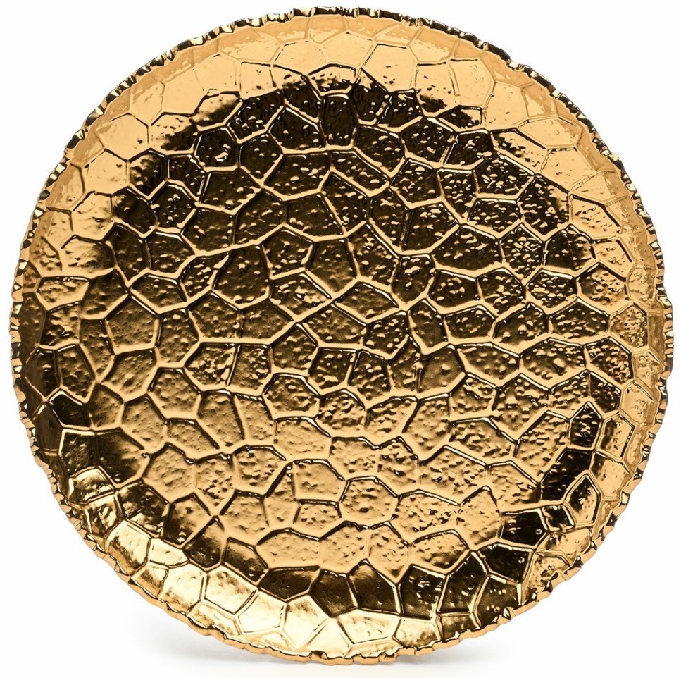 Набор тарелок обеденных lefard "charm" 2 шт. 26*2,5 см (золото) (779-353)