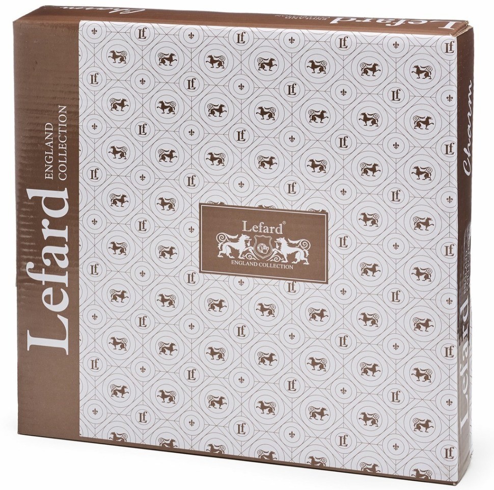 Набор тарелок обеденных lefard "charm" 2 шт. 26*2,5 см (золото) (779-353)