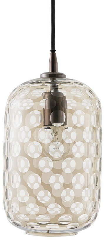 Светильник подвесной mystic aura, D17 см, коричневый (76542)