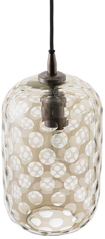 Светильник подвесной mystic aura, D17 см, коричневый (76542)