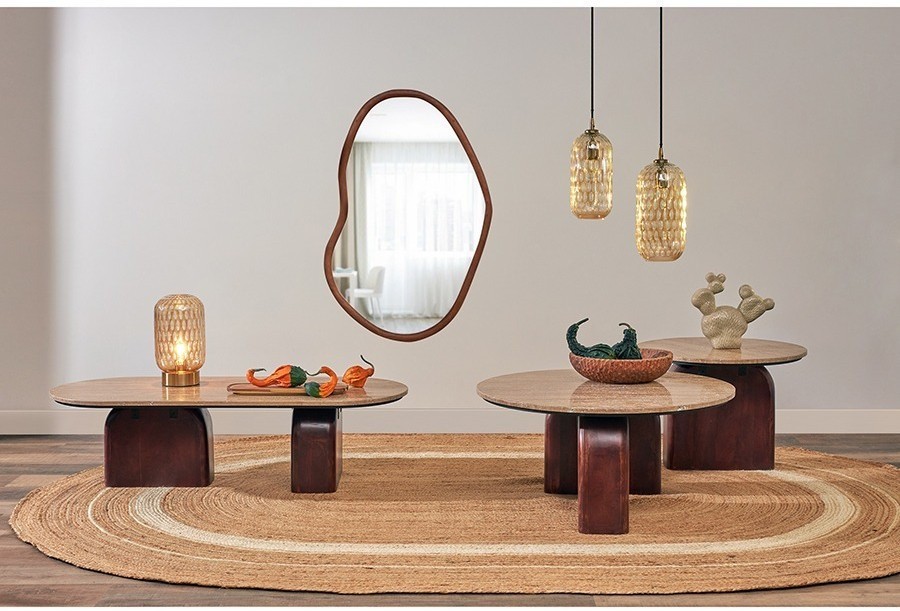 Светильник подвесной mystic aura, D17 см, коричневый (76542)