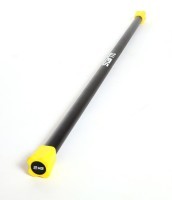 Бодибар STARFIT BB-301, 2 кг, неопреновый, черный/желтый (1484614)