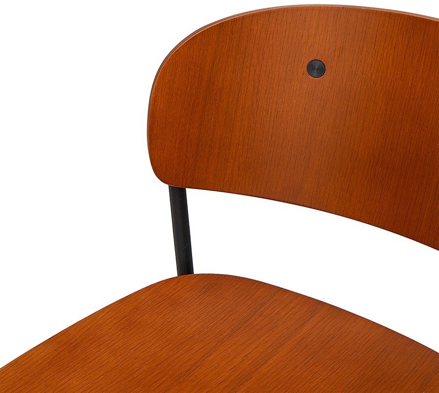 Стул полубарный torfrid, орех (75800)