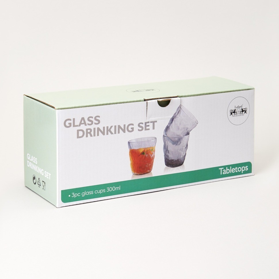 Набор из 3-х стаканов для воды/сока 300 мл Lefard (172-177)