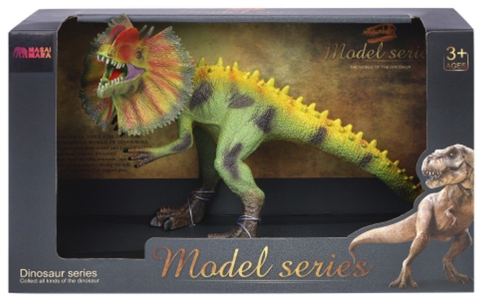 Игрушка динозавр серии "Мир динозавров" - Фигурка Дилофозавр (MM216-087)